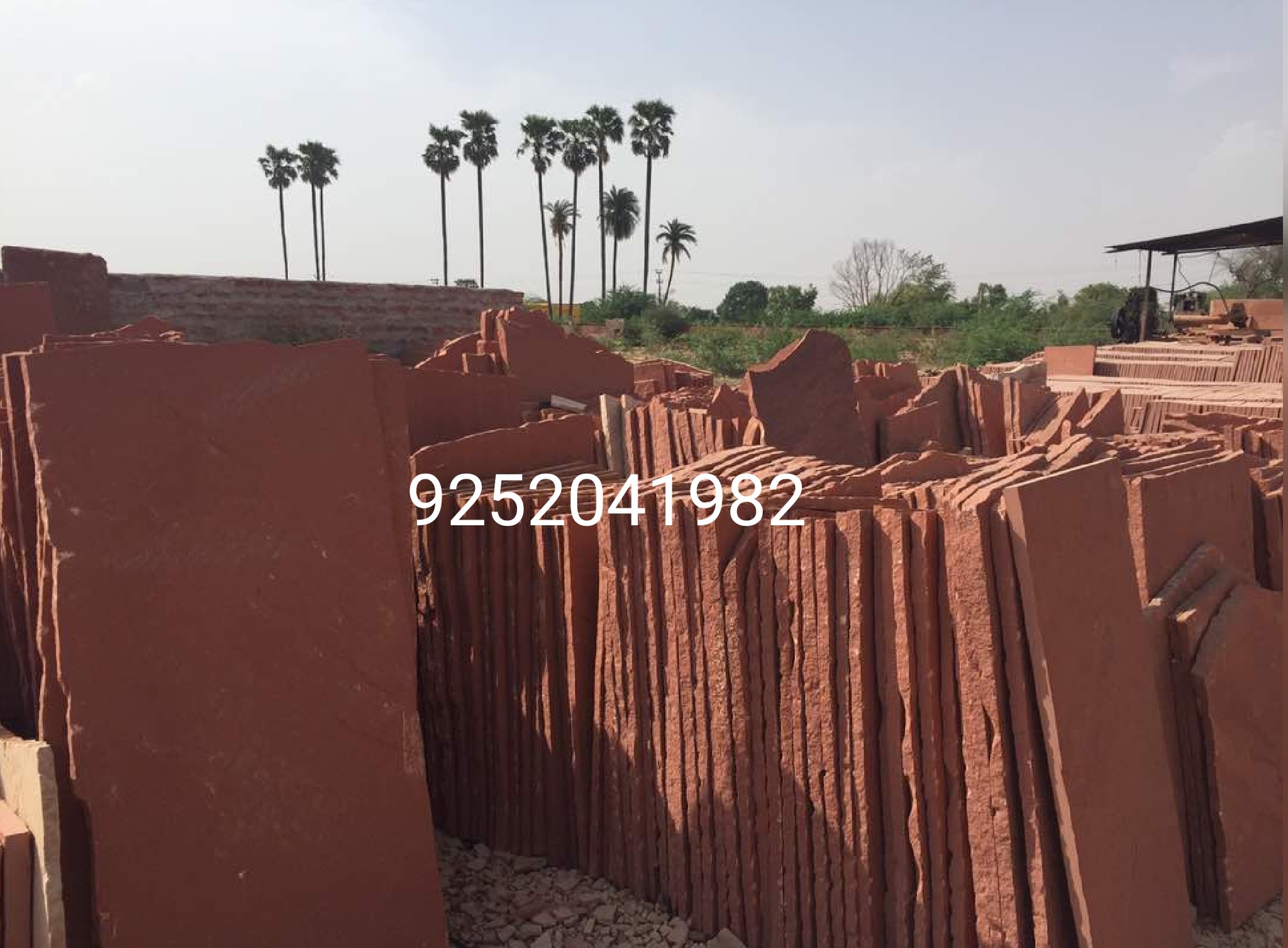 Dholpur red sand stone